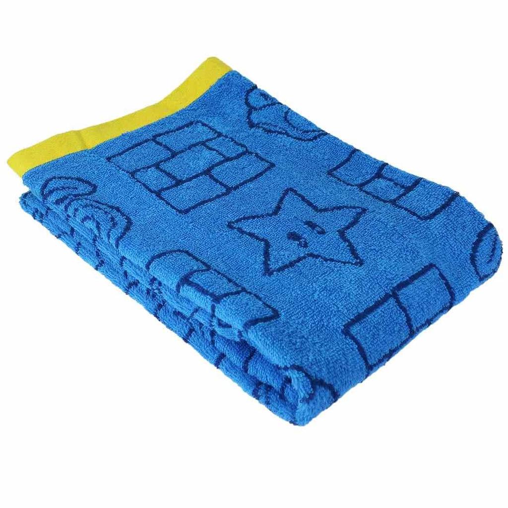Marushin Bath Towel Nintendo Mario Sticker Icon 4485013900