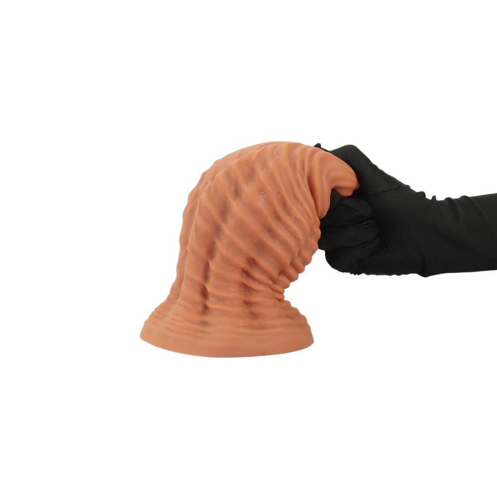 Extra velký silikonový dildo s tlustým stěnou, měkká textura, anální zátka pro muže, ženy, dospělé sexuální hračky