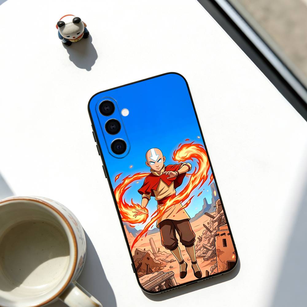 

The Last Airbender Phone Case For Samsung Galaxy A73,A72,A71,A70,A53,A52,A51,Soft Black Cover Samsung a13 5g