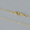 High Quality Finished Chain 14k Gold Filled Chain Necklace Jewelry Flat Cable Chain Necklace