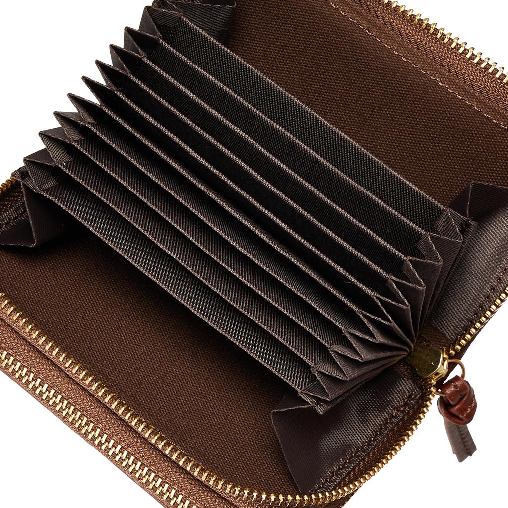 Perche Italian Leather Accordion Card Key Case 08-06-03931 CO F