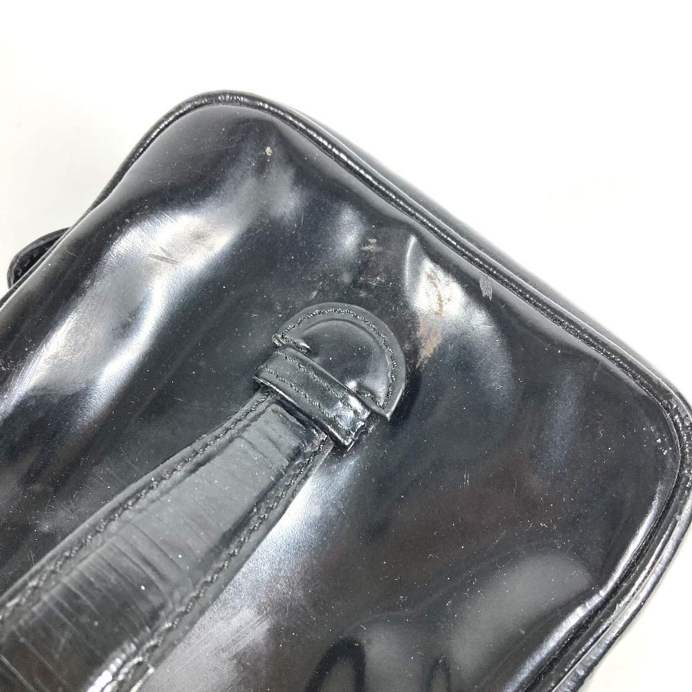 CHANEL With mirror CC logo Bag Vanity Bag Horizontal Cosmetics Pouch Hand Bag