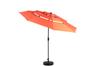 Aluminium 10ft 3 Tier Auto-tilt Umbrella (Orange) (No Base)