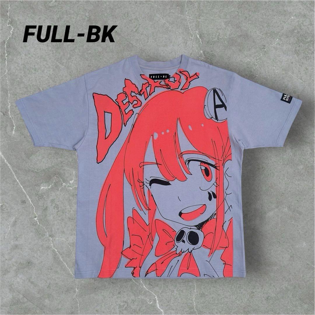 

[USED] Sold out immediately! FULL-BK Jun Inagawa Collaboration Anime T-shirt, Size L