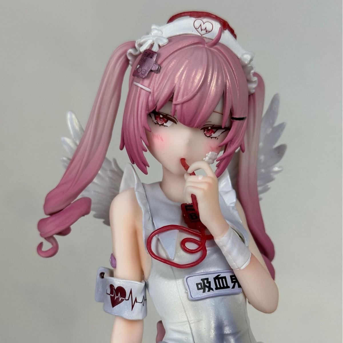 

Двовимірна аніме красива дівчина декоративна модель 26см білий