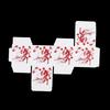 6pcs Festive Candy Snack Carton Environmentally Party Supplies Halloween Candy Boxes with Blood Hand Design for Kids Trick or Treat Party Favor