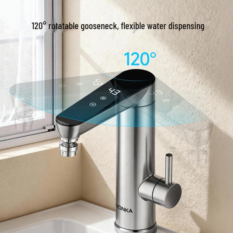 Konka Instant Hot Water Faucet with Digital Display CN plug (adapter included)