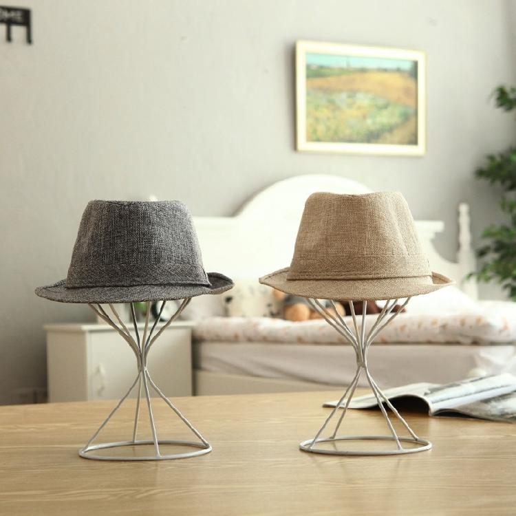 Wig Holder Stand Metal Wig Display Stand Hat Storage Rack for Baseball Caps Hat