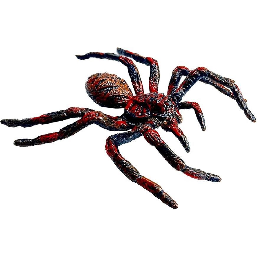 

Uelfbaby Giant Fake Spider Action Model Plastic Toy Figures Lifelike Educational Toy for Girls and Boys, Prank Props Party Supplies,Birthday Set for Lycosa Spider