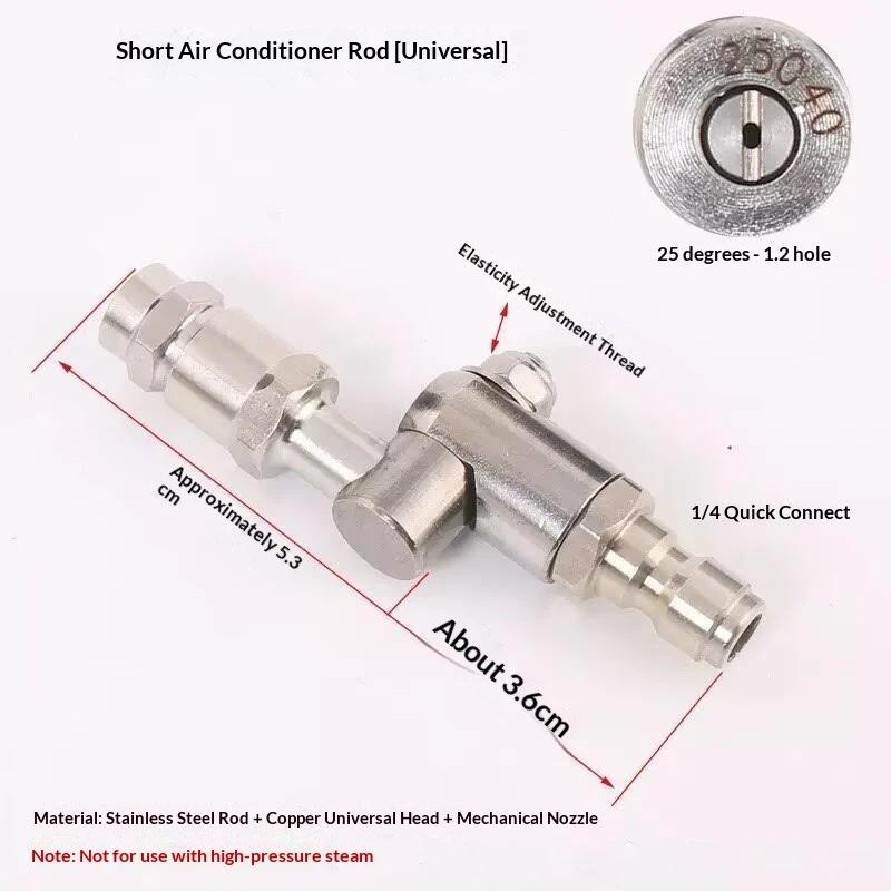 Fits Most Pressure Washers Stainless Steel Extension Wand with Adjustable Rotating Nozzle for Garden Furniture Cleaning A1