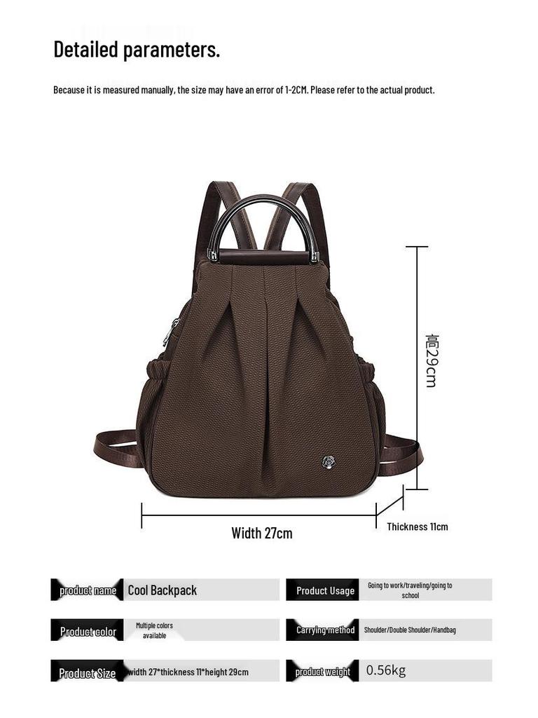 Versatile Large-Capacity Backpack: Lightweight, Multifunctional Travel, Work, & Commute Bag