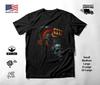 Reaper Skull Puppet Strings Scythe T-Shirt Black Unisex S-2XL