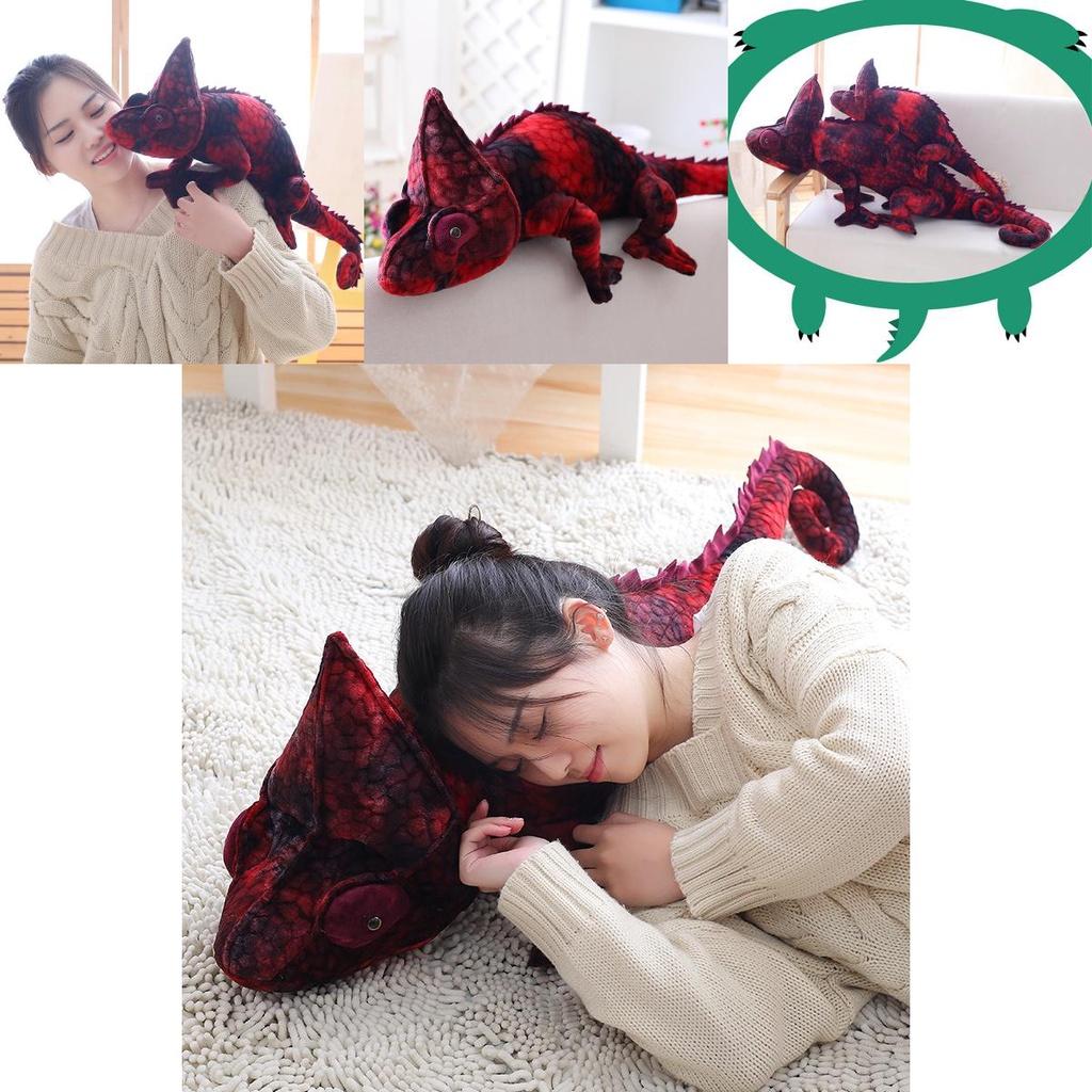Color Changing Lizard Plush Toy Stuffed Animal Doll Funny Creative Gift Wholesale Factory Night Market