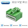Automotive Connector Plug with Green Plastic Shell (7283-6453-60) and Socket (7282-6453-60)