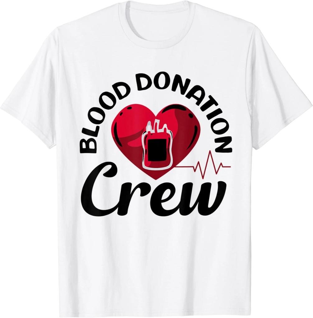Blutspende Blutspender Bewusstsein Blutspende Team Geschenk Unisex T-Shirt