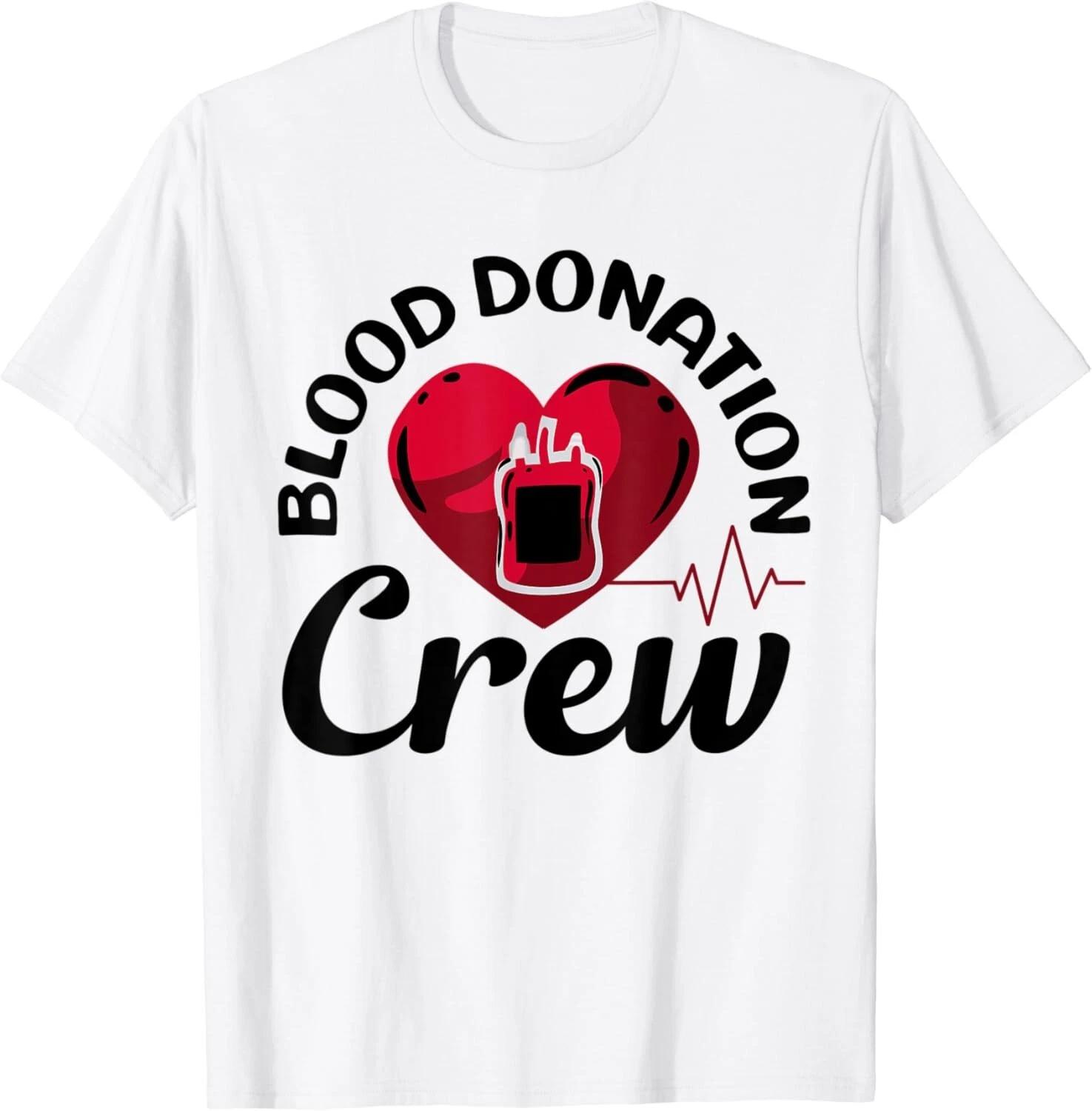 Blood Donation Blood Donor Awareness Blood Donation Crew Gift Unisex T-Shirt S