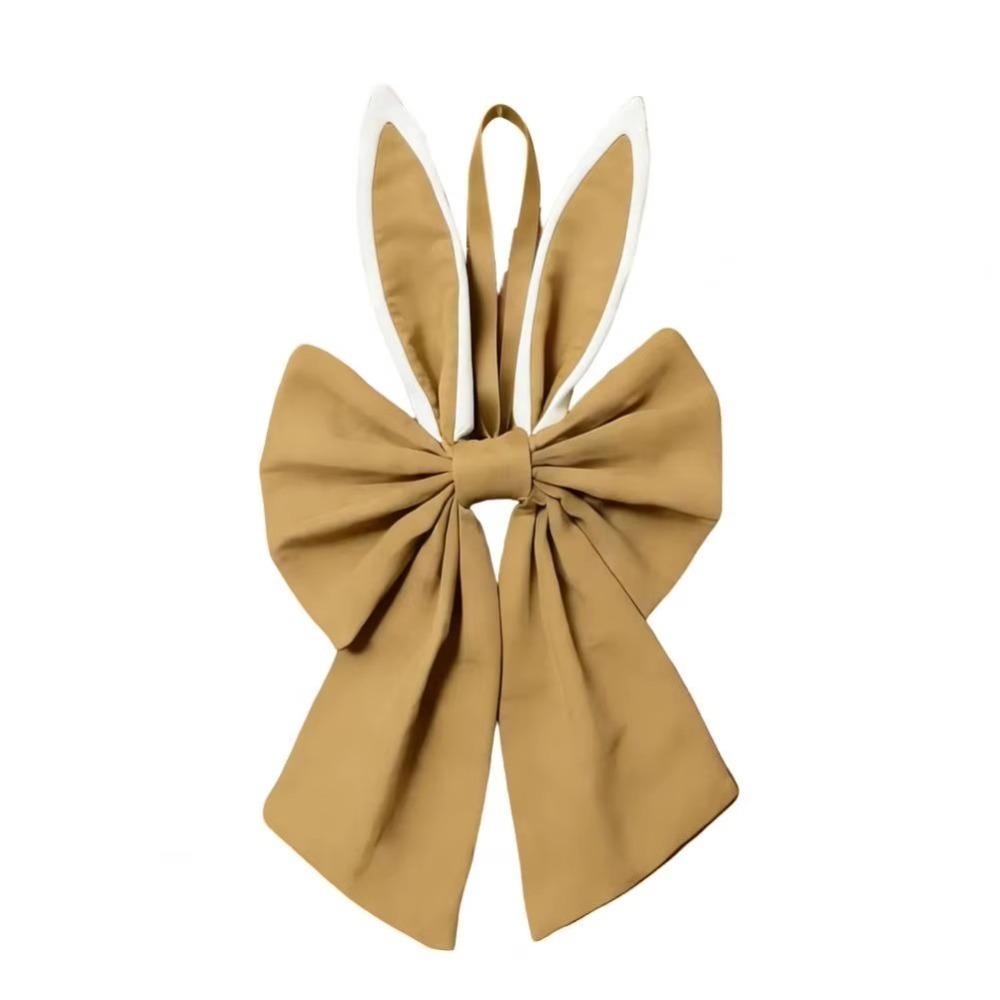 

Multi-colored Easter Hanging Item Multi-purpose Wreath Bow Bunny Ear Bow Birthdays Celebrations