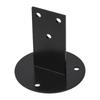 Stainless Steel Straight Handrail Bracket Wall Bracket Railing Handrail Fixed Support Bracket Stair Flat Bottom Handrail Bracket