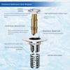 Anticlogging Drain Filter Sink Plug Wash Basins Sink Drain Stoppers Push Type Bounce Cores Sink Drain Strainer Enduring