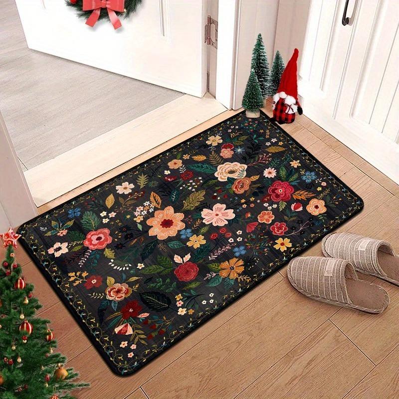 1PC WELCOME Charactor Door Mats Kitchen Rugs Non-Slip Pop Design Living Room Rugs Bath Mat Carpet for Home Sink Laundry Decor