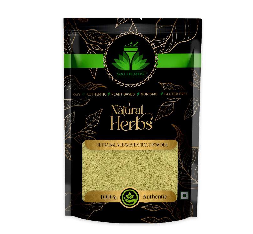 SAI HERBS Netra Bala Leaves Extract Powder - Pavonia Odorata Leaves Extract Powder (100 g)
