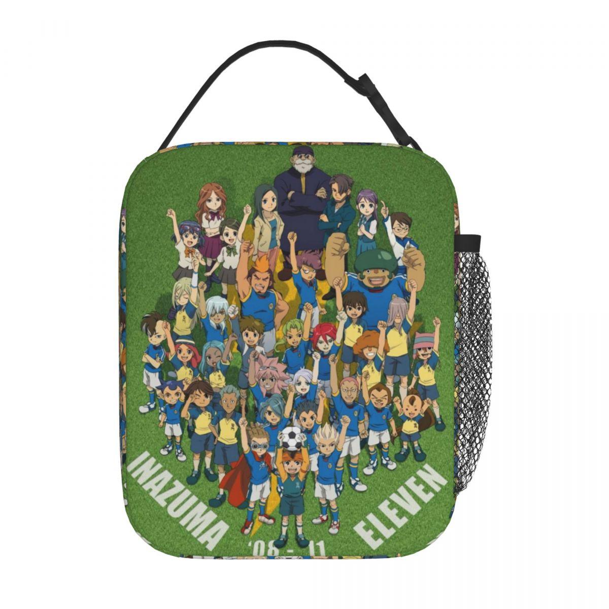 Inazuma Eleven: Victory Road Thermal Insulated Lunch Bags for Work Portable Food Container Bags Thermal Cooler Lunch Boxes One Size