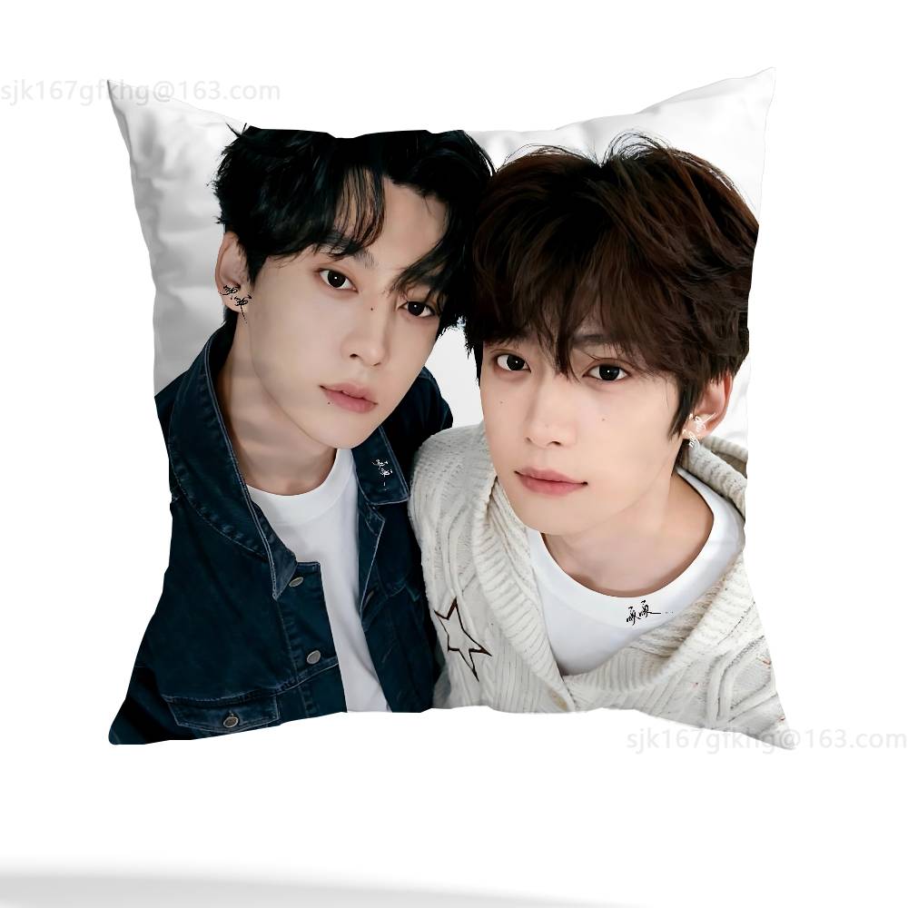 Revenged Love Pillow Case Square Double-Sided Printing Short Plush Sofa Cushion Cover Bedroom Bedside Pillow