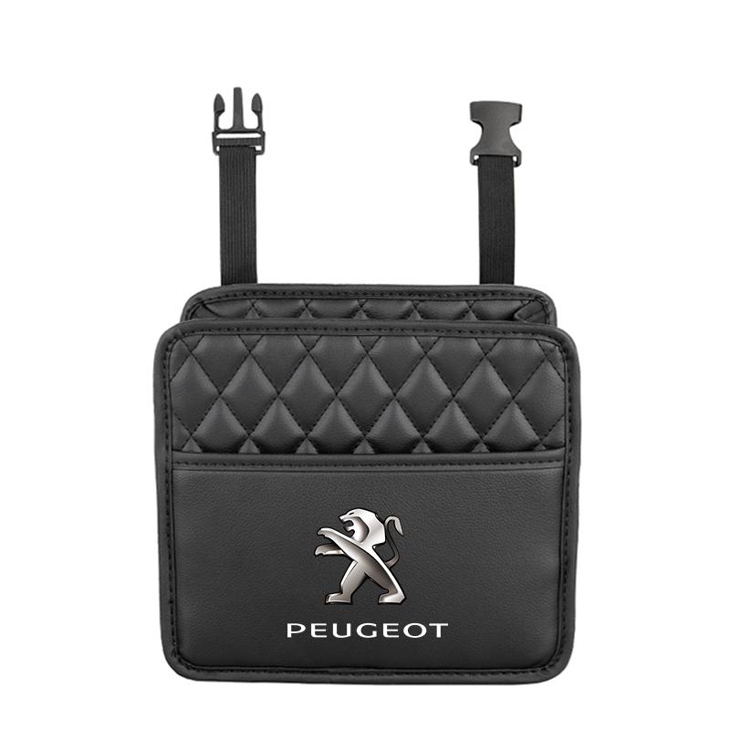 Car Backseat Storage Box Protector Hanging Organizer Bag For Peugeot 5008 508 408 4008 308 3008 208 2008 Landtrek Rifter 301 108
