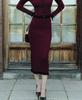 European Chic Autumn/Winter Women's Knit Cardigan & Skirt Set with Elegant French Ruffles