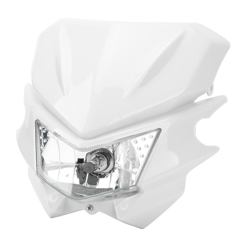 Motorsykkel Frontlykt H4 Interface LED Vanntett DRL Hovedlykt for KLX 110 125 150 230 250
