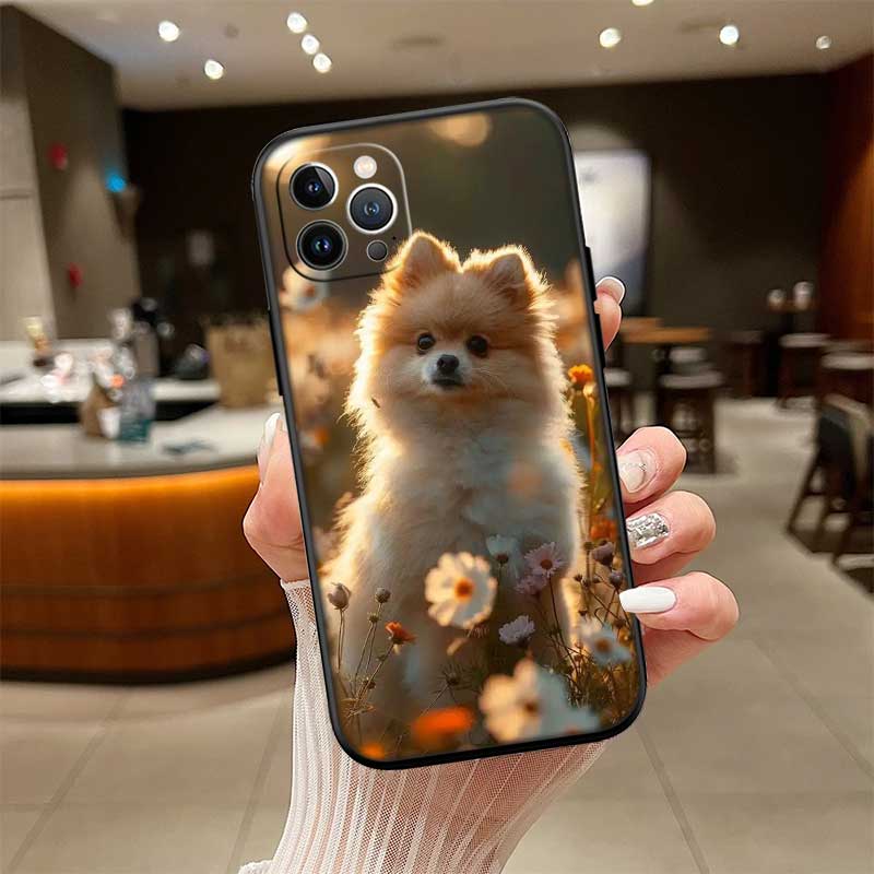 

NH36 Pomeranian dog Phone Case for OPPO A40 A60 A80 A15 A16 A16K A12 A17 A17K A54 A54S A53 A53S A55 A56 A57 A98 F23 OPPO A54 4G