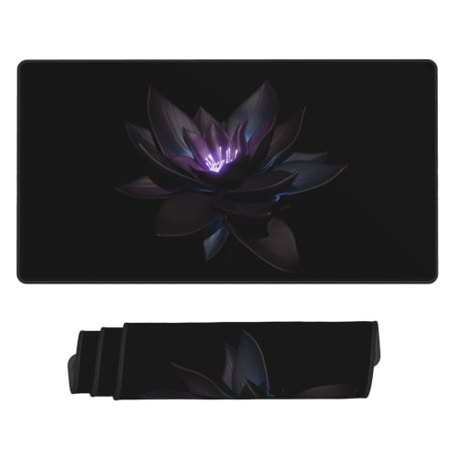 MTG Black Lotus Playmat, Board Game, Card Game, Trading Card Game Playmat, MTG TCG Desk Mat Pad, Smooth Surface, Rubber Base, Stitched Edges, Original