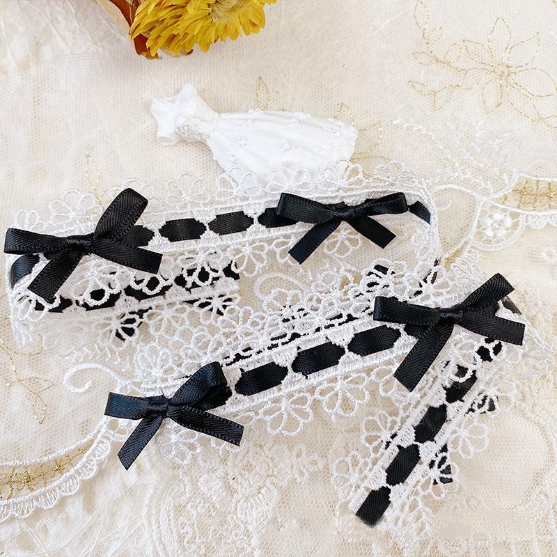 1yard Lolita Lace Trim Accessories Polyester Ribbon Dress Edging Decoration Skirt Lace Accessories Clothing Accessories 2.8cm Wide