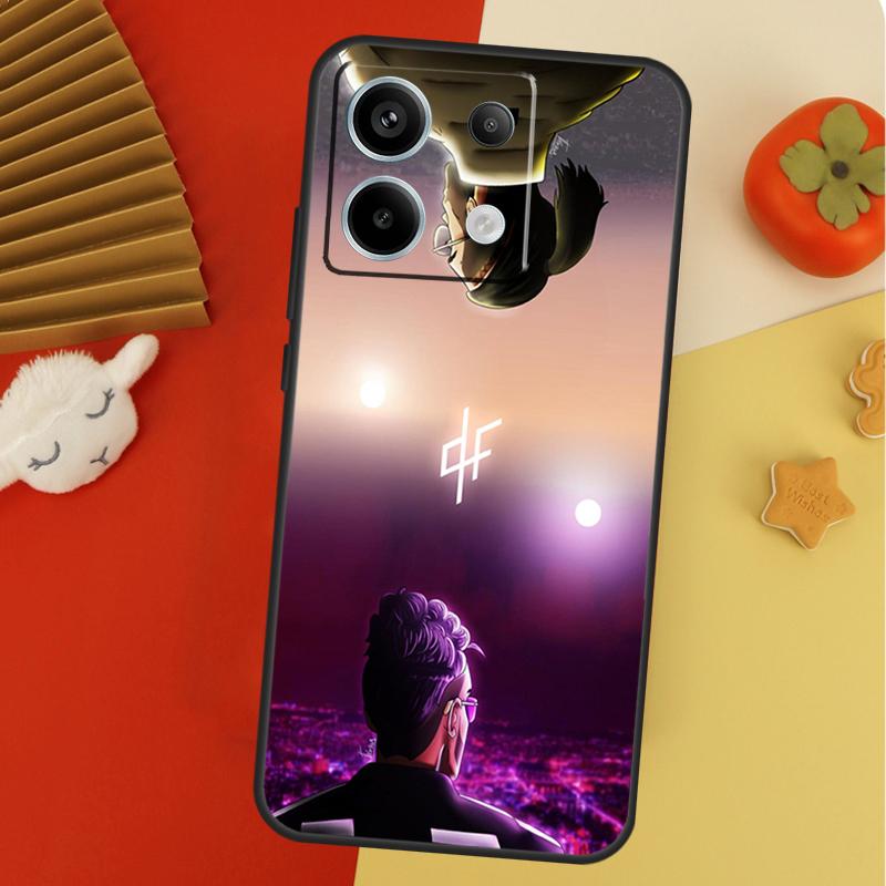 PNL QLF Rapper Singer Case For Xiaomi Redmi 14C 13C 12C 10C Redmi Note 14 12 11 9 10 13 Pro 9S 10S 11S 12S Cover
