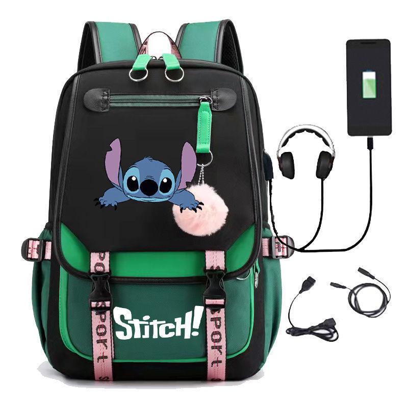 New Usb Charging School Bag Student Backpack Backpack