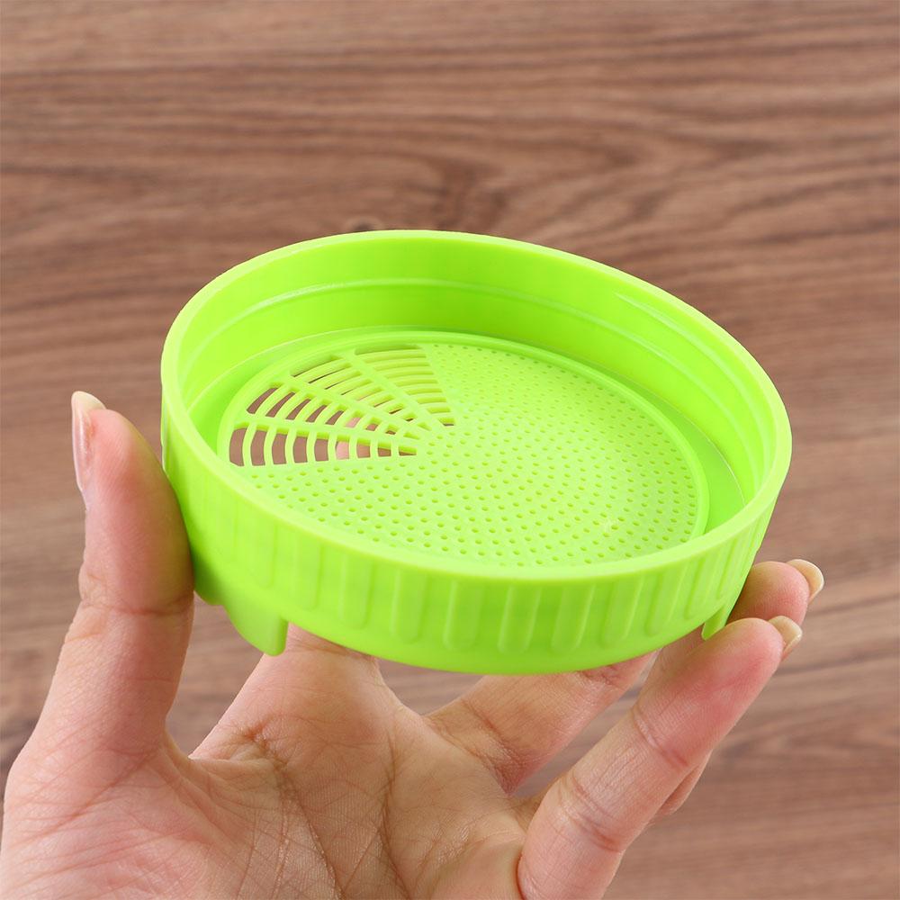 Keimung Lebensmittelqualität Netz für Einmachglas Anzuchtschalen Sprossenabdeckung Samen Anzucht Keimdeckel