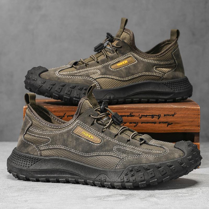 

Fashion Hiking Barefoot Shoes for Men Breathable Walking Shoe Minimalist Barefoot Mountaineering Shoes Zero Drop Anti Slip Sports Shoes 39