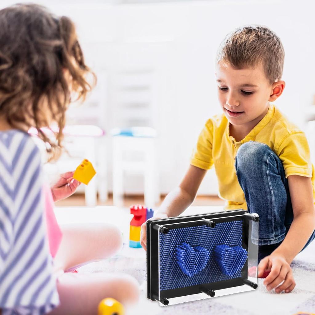 1PC 3D Big Head Pin Art Sensory Toy for Kids Creative, Adults, Clients, Home, Office Gifts and Decoration.