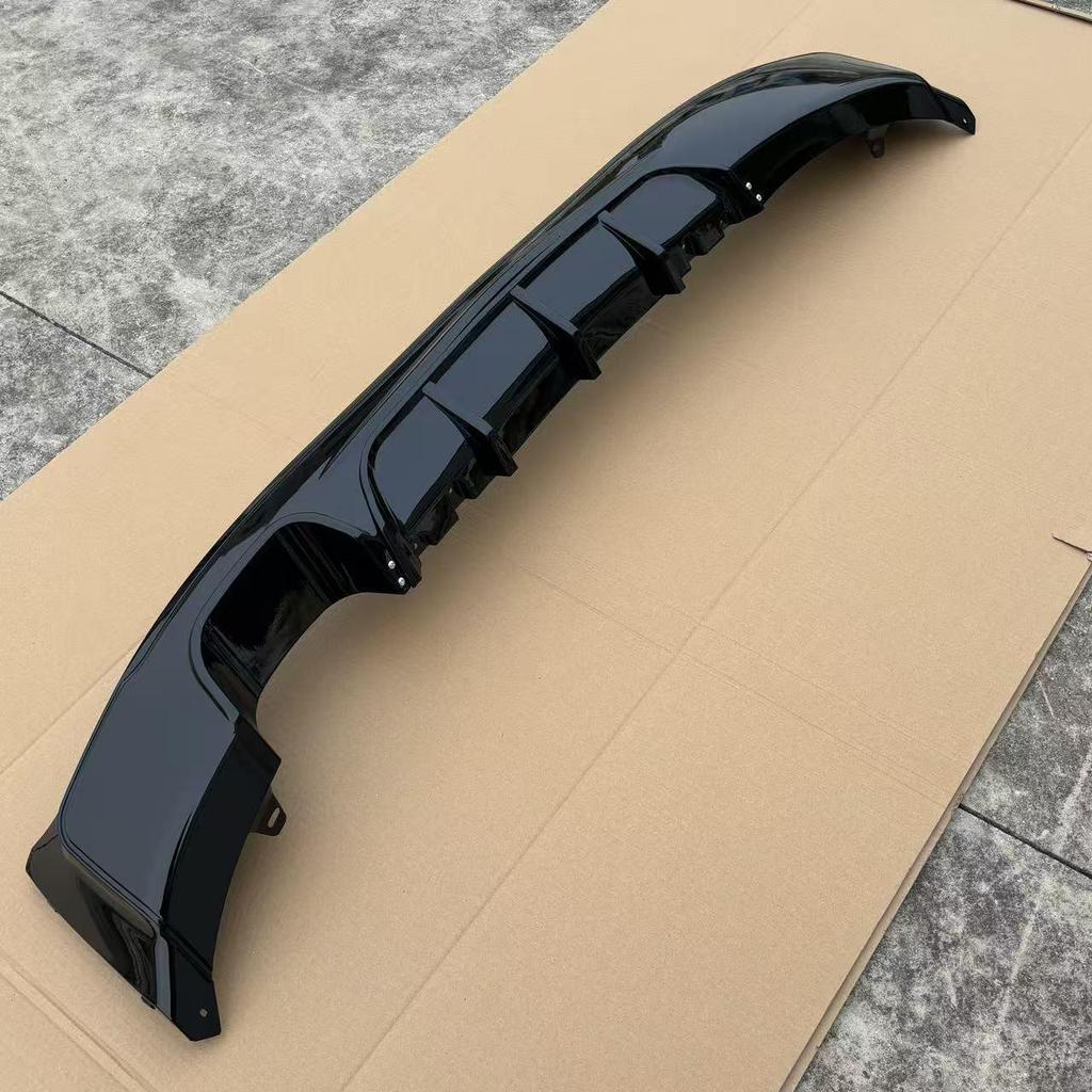 BMW F22 MP Style Gloss Black Rear Diffuser & Front Lip Body Kit with Dual Exhaust.
