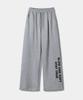 PRINOAR Slow And Soft String One-Pleat Wide Pants - Melange