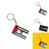 Palestine Flag Keyring For Exclusive Gift-giving Black Color Options Suitable For Different Festivals