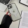 Luxusní průhledné akrylové magnetické zadní kryty pro iPhone 15 14 13 12 11 Pro Max Nárazuvzdorné barevné rámečky Magsafe Pouzdra na telefony Nové