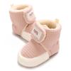 Stivali Invernali Bambini Maschi Femmine Neve Suola Morbida Antiscivolo Caldi Scarpe Piatte Primi Passi del Bambino Scarpe Stivali