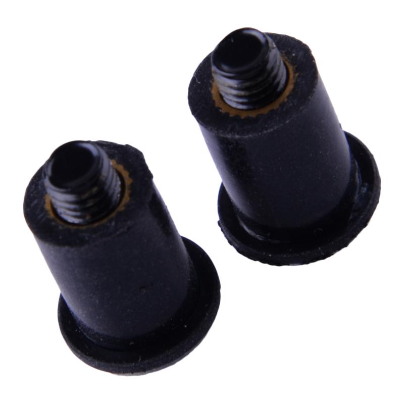 Black Windshield Screw Rubber Nuts Kit Fit for Yamaha Apex Nytro SRX RX1 Vector Phazer V Max Snowmobile