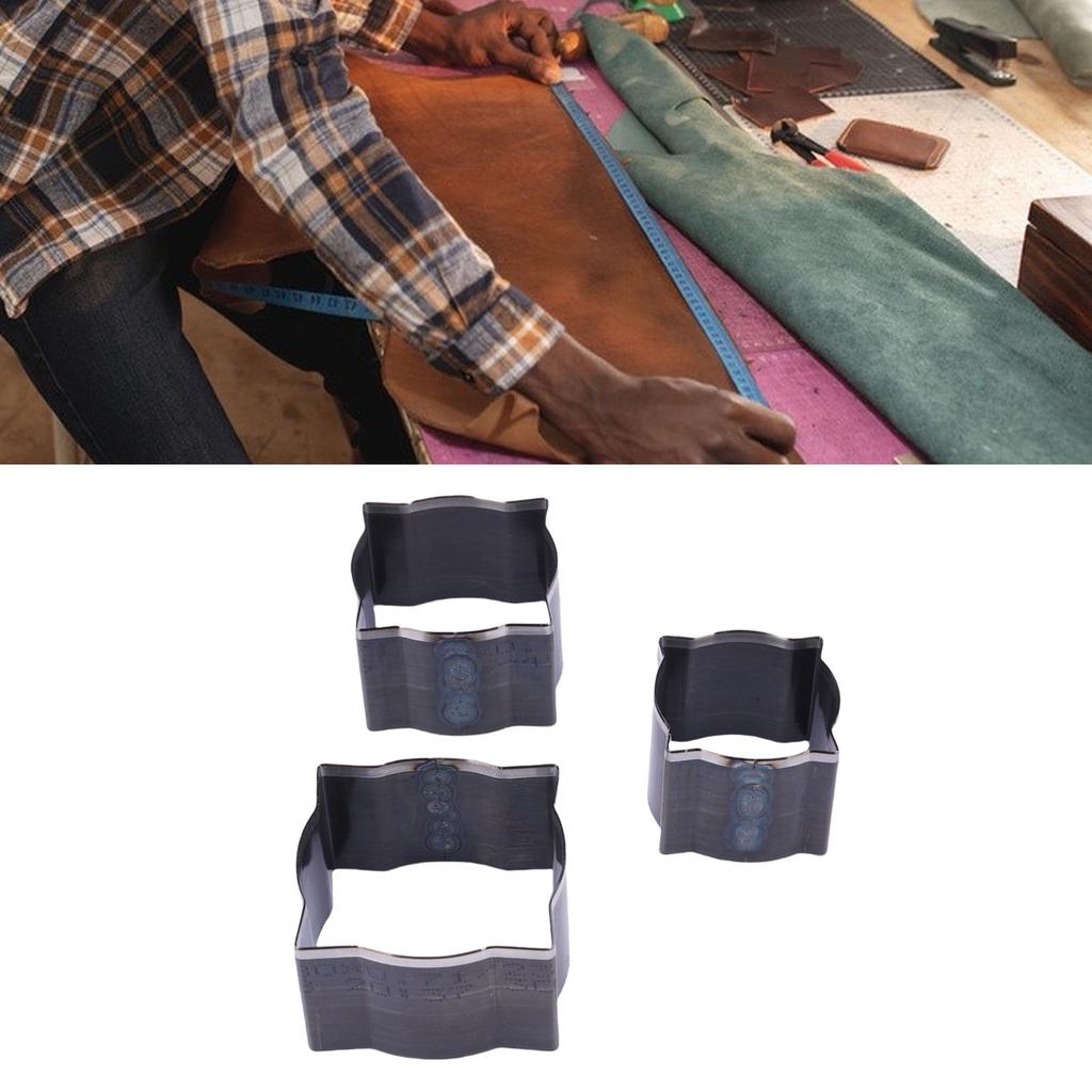 Die Punch Cutter Set High Carbon Steel Leather Crafts Cutting Hollow Punching Tool