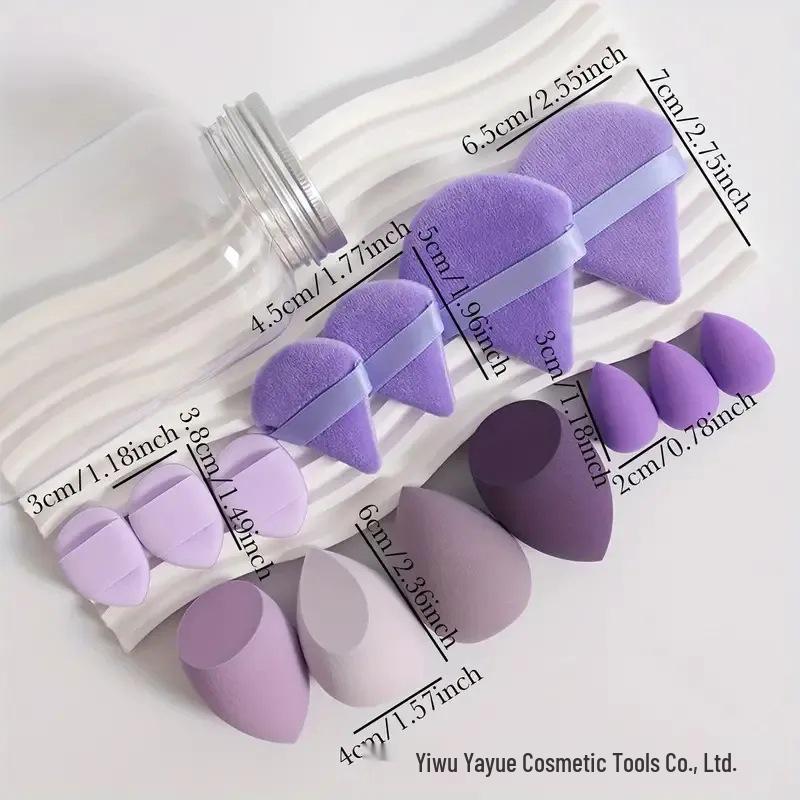 Drift Bottle 14-Piece Super Soft Makeup Sponge Egg Set