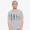 Tim Burton Movie Characters T-Shirt, Edward Scissorhands Jack Skellington Mars Attacks Tee (mw-384)