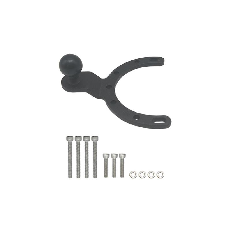 Motorcycle Gas Tank Mount Gps Phone Camera Bracket Hoder For Suzuki Bmw Black