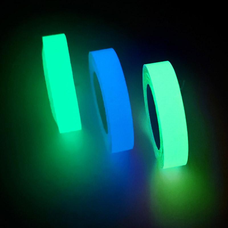 3m Long Luminous Tape Stair Floor Fluorescent Sticker Warning Safety Scene Sticker Home Decorative Party Supplies
