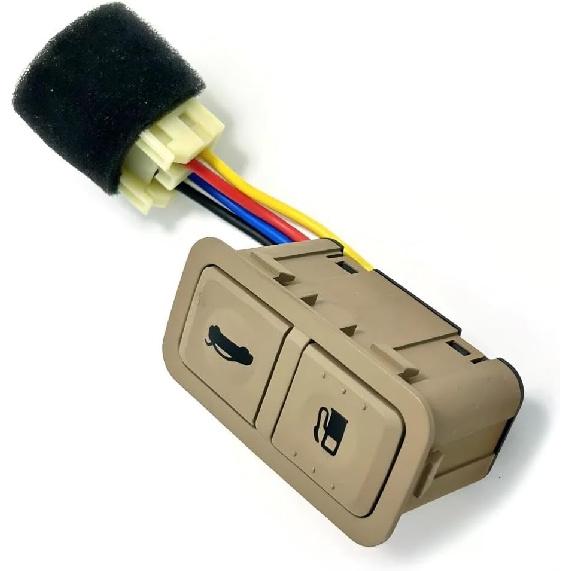 Beige 93700-3S000YDA, Car Fuel Tank Switch Rear Trunk Lid Switch Button For Hyundai Sonata 2011-2015, 937003S000 93700-3S000